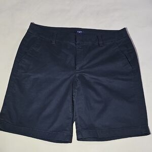 J. Crew Dark Blue Women's Bermuda Shorts